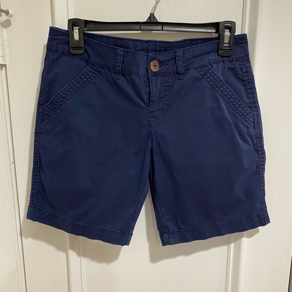 Maurices Shorts Size 3/4 Navy Blue EUC - Picture 8 of 9